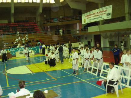Finala Campionatului Naţional de karate tradiţional, la Oradea